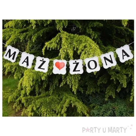 baner maz zona serce 150 cm