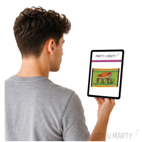 baner meksykanska fiesta boland 60x90 cm