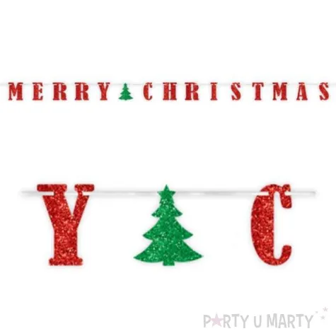 baner merry christmas amscan 365 cm