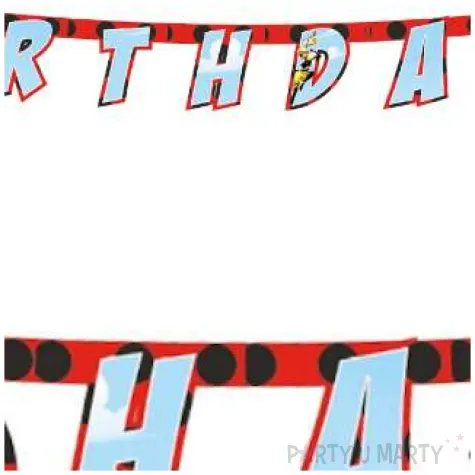 baner miraculous happy birthday procos 230 cm