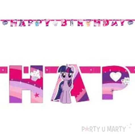 baner my little pony happy birthday 200 cm