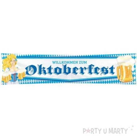 baner oktoberfest folat 180x40 cm