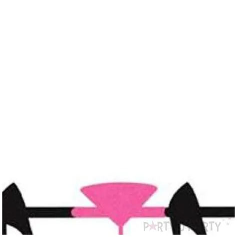 baner pantofelek i martini brokatowe rozowy godan 167 cm