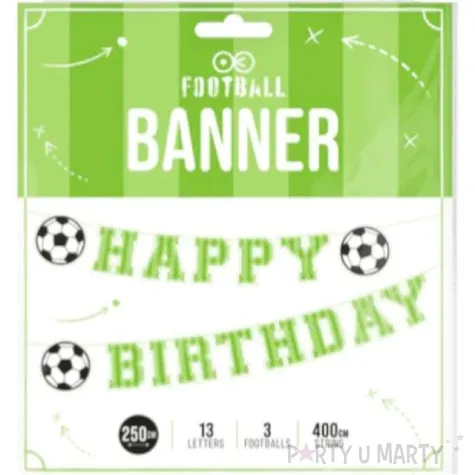 baner pilka nozna happy birthday partypal 250 cm