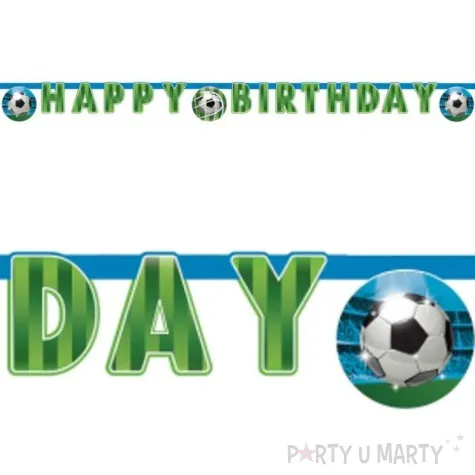 baner pilka nozna happy birthday soccer fans procos 200 cm