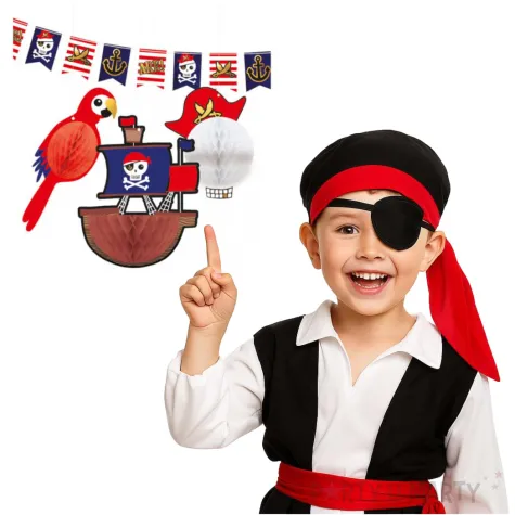 baner piracki zestaw amscan 400 cm