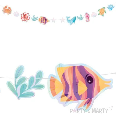 baner podwodne zwierzeta ocean partypal 2 m