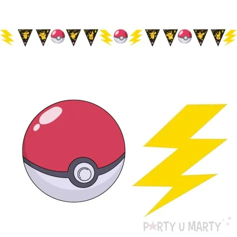 baner pokemon pokachu amscan 3 3 m