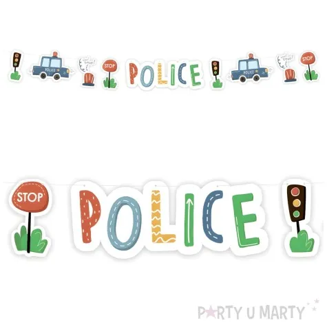 baner police radiowozy godan 200 cm