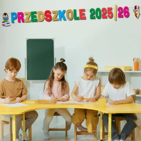 baner przedszkole 2025 26 mix kolor 2 6 m