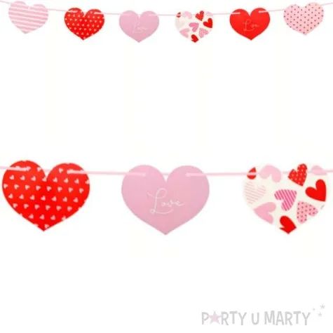 baner serca love godan 200 cm