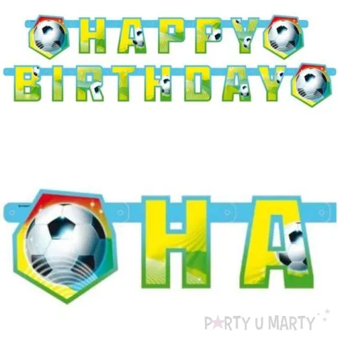 baner soccer party amscan mix 180 cm