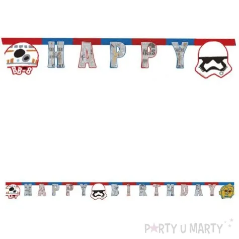 baner star wars forces happy birthday procos 200 cm