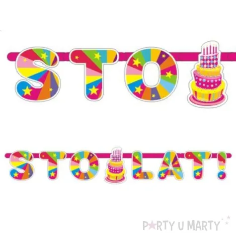 baner sto lat 115 cm