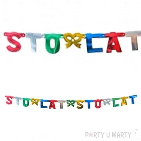 baner sto lat sto lat 150 cm