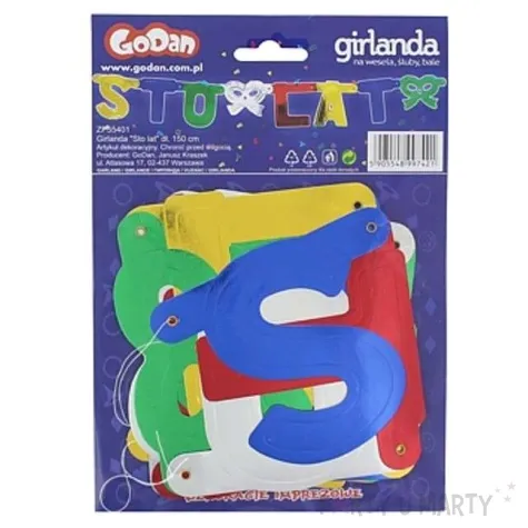 baner sto lat sto lat 150 cm