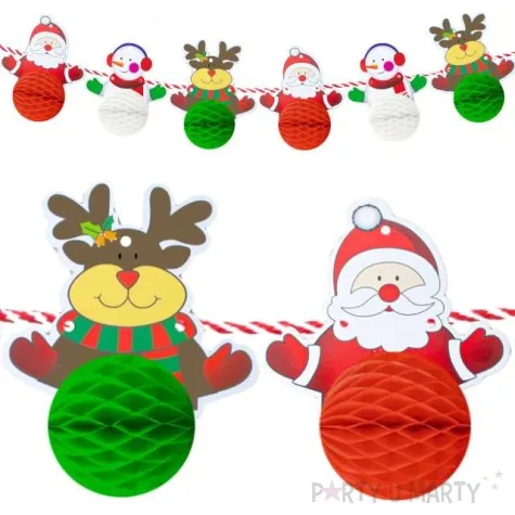 baner swiateczne honeycomby partypal 300 cm