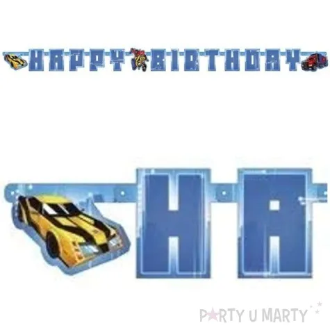 baner transformers happy birthday amscan 196 cm