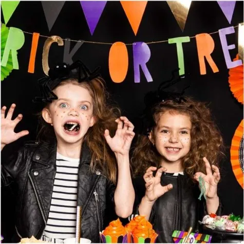 baner trick or treat partydeco mix 100 cm