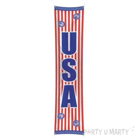 baner usa party folat 300x60 cm