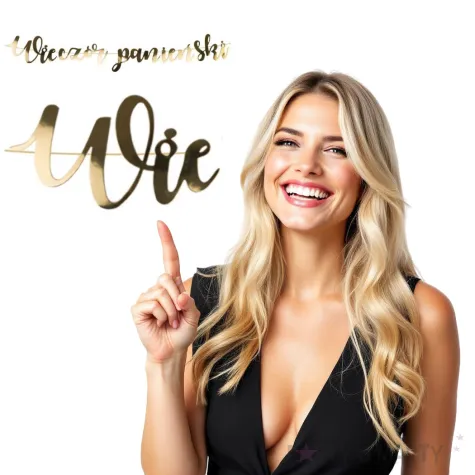 baner wieczor panienski zloty czakos