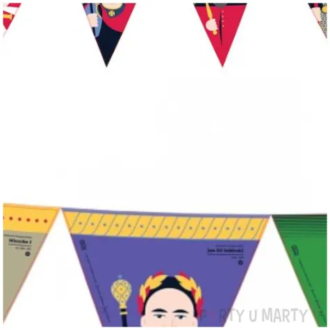 baner z flagami krolewska impreza krolowie polski godan 360 cm