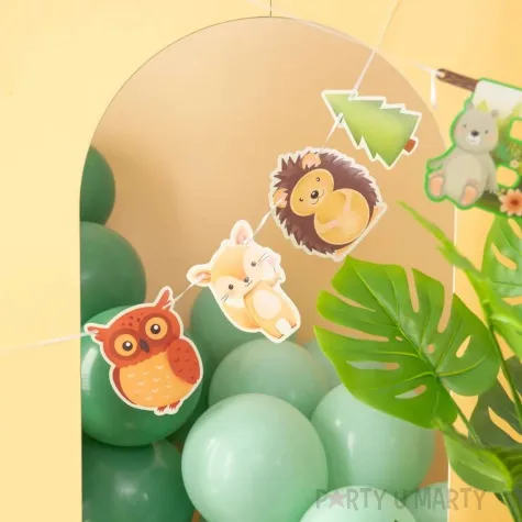 baner zwierzeta lesni przyjaciele partypal 2 m