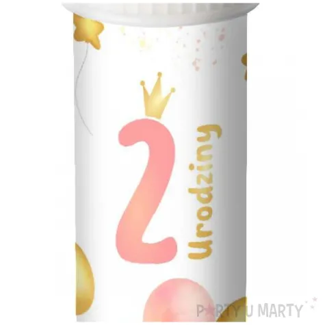 banki mydlane 2 urodziny baloniki rozowy jasny