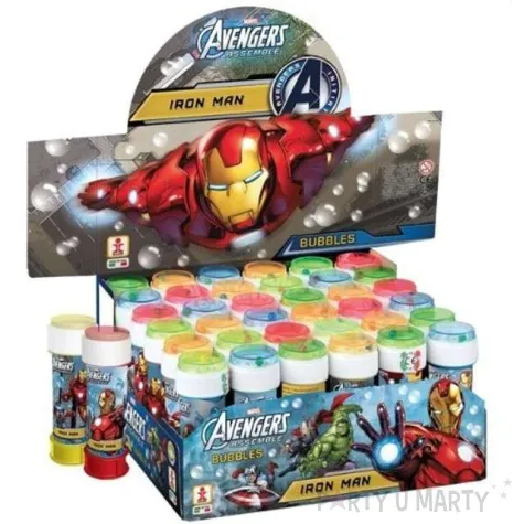 banki mydlane iron man 1 szt