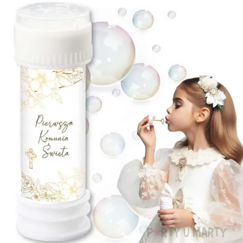 banki mydlane komunia swieta gold line