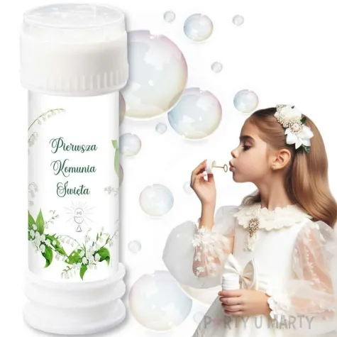 banki mydlane komunia swieta konwalie