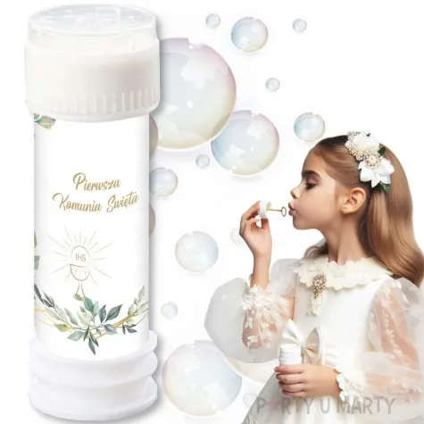 banki mydlane komunia swieta mietowa geometria