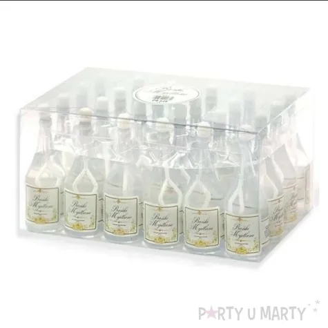 banki mydlane weselny szampan dekoracjepolska 28ml 24szt