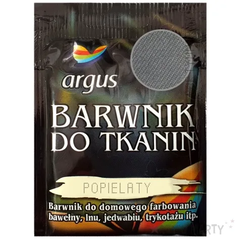 barwnik do tkanin classic popielaty argus 15 g