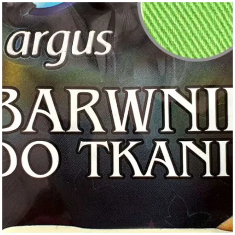 barwnik do tkanin classic zielony jasny argus 15 g