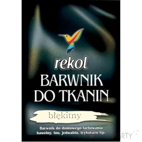 barwnik do tkanin do gotowania blekitny rekol 15 g