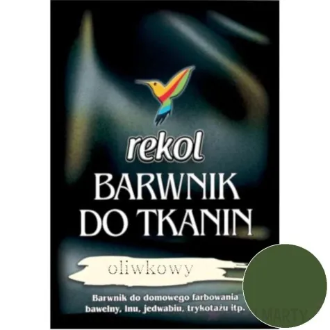 barwnik do tkanin do gotowania oliwkowy rekol 15 g