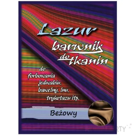 barwnik do tkanin lazur bezowy argus 18 g