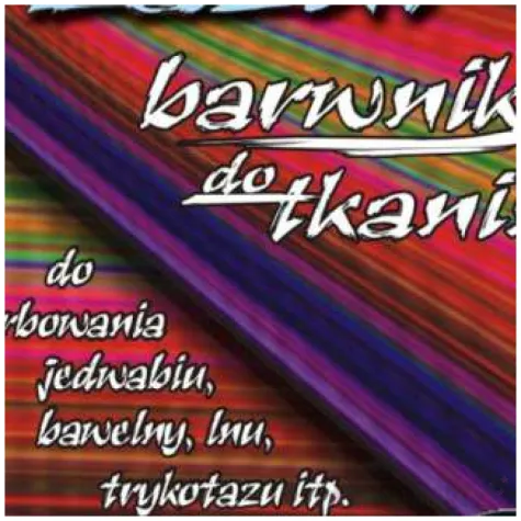 barwnik do tkanin lazur zielony argus 18 g