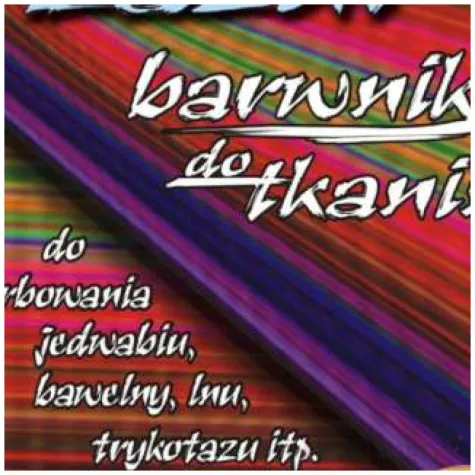 barwnik do tkanin lazur zolty argus 18 g