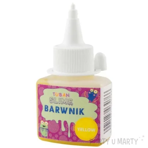 barwnik slime zolty tuban 35 ml