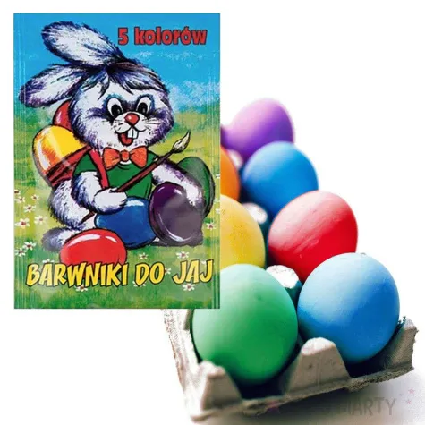 barwniki do jajek aliga mix 5 szt