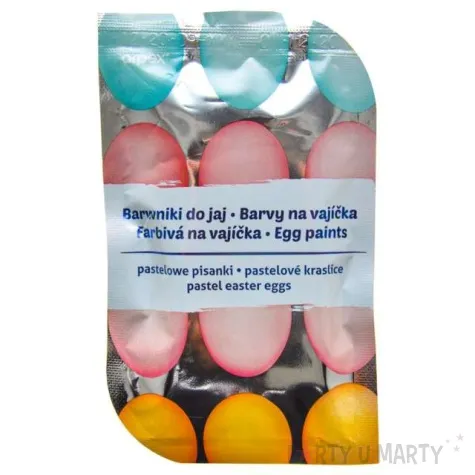 barwniki do jajek classic 3 kolory mix czerwony arpex