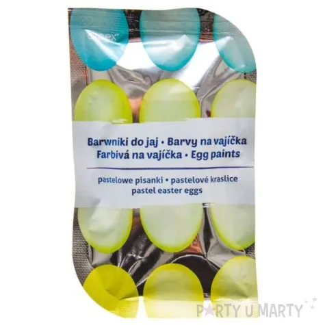 barwniki do jajek classic 3 kolory mix zolty arpex