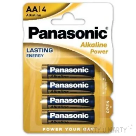 bateria aa panasonic alkaline power 4 szt