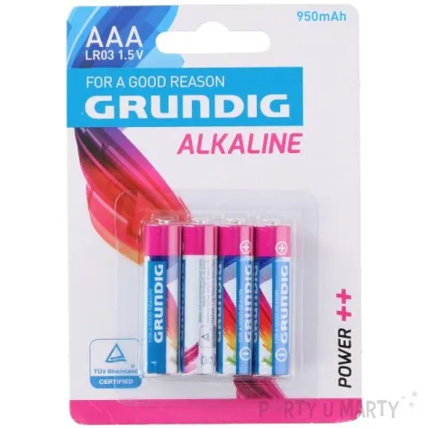 bateria aaa grundig alkaline 4 szt