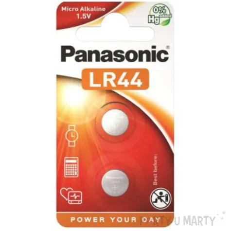 bateria ag13 lr44 panasonic alkaline 2 szt