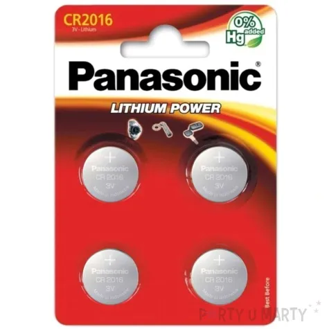 bateria cr2016 panasonic lithium 4 szt