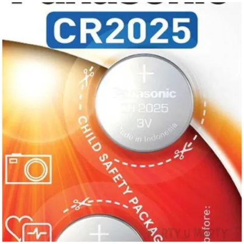 bateria cr2025 panasonic lithium 2 szt