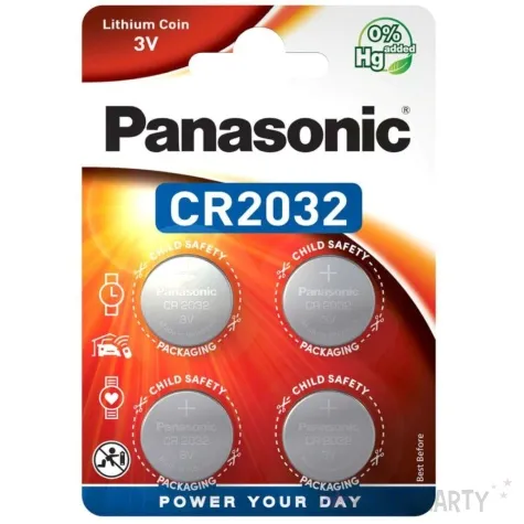 bateria cr2032 panasonic lithium 4 szt